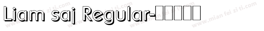 Liam saj Regular字体转换